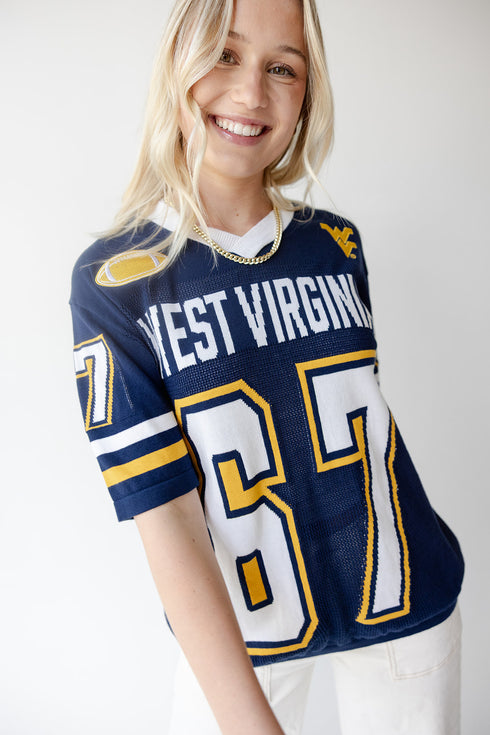 West Virginia Sideline Sweater Jersey