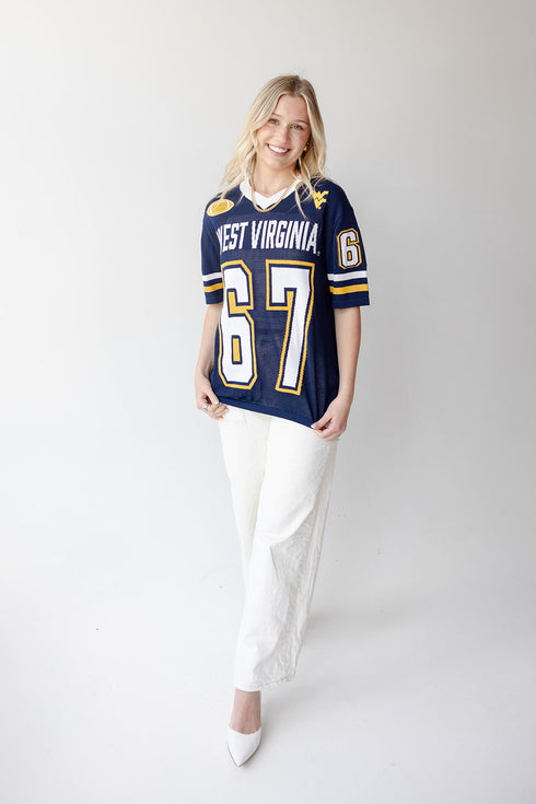 West Virginia Sideline Sweater Jersey