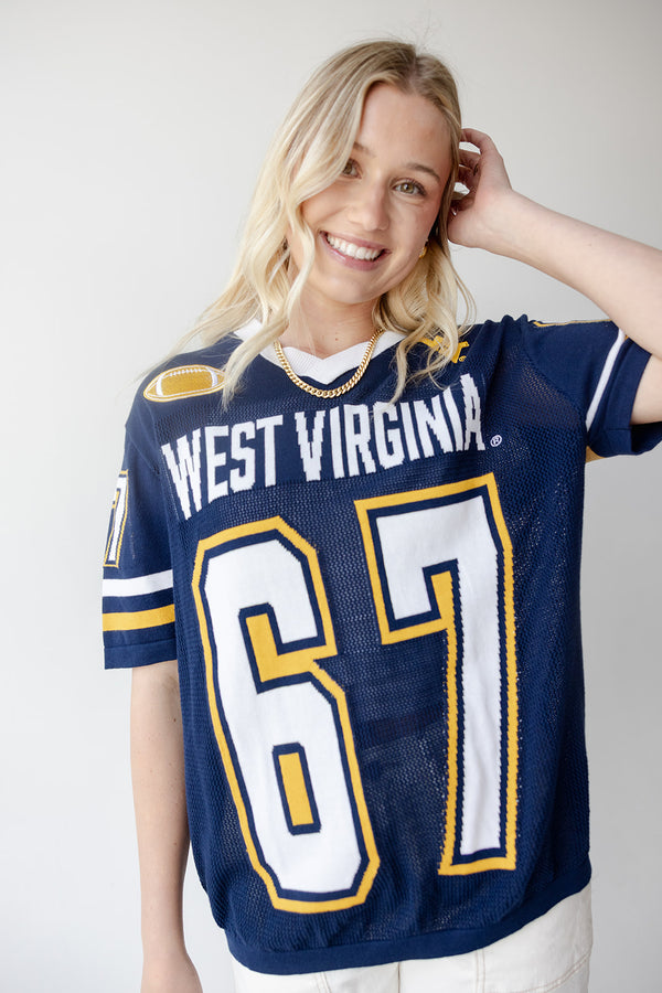 West Virginia Sideline Sweater Jersey