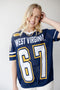 West Virginia Sideline Sweater Jersey