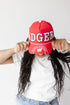 Wisconsin Phipps Split Hat 5 Panel Canvas Baseball Hat