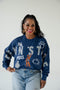 Penn State Patched Up Cropped Longsleeve