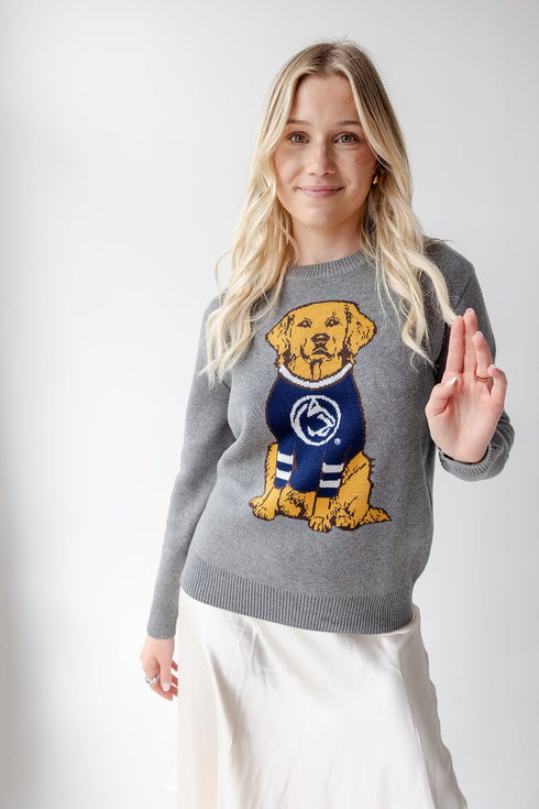 Penn State Lucky Dog Crewneck Sweater