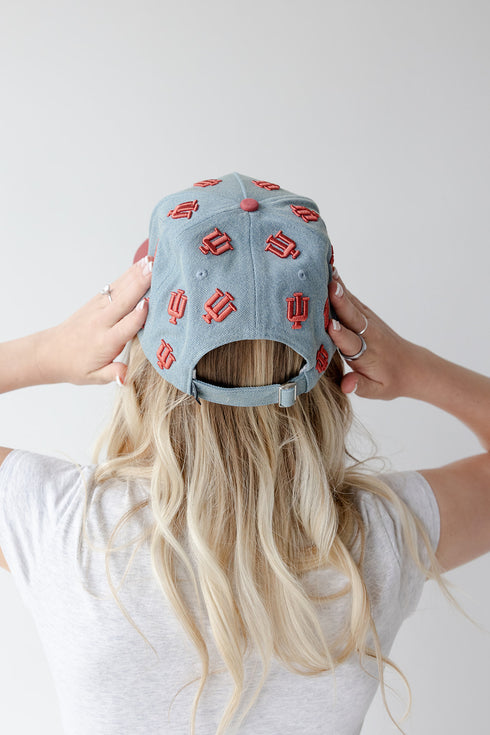 Indiana Ritter Denim Hat Denim Baseball Hat