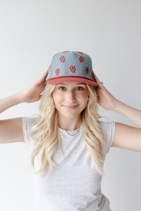 Indiana Ritter Denim Hat Denim Baseball Hat