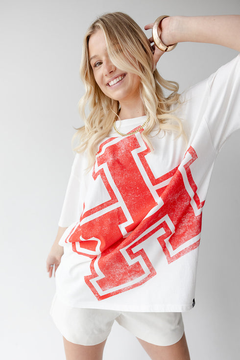 Houston Lawson Logo Oversized Tee