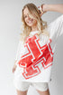 Houston Lawson Logo Oversized Tee