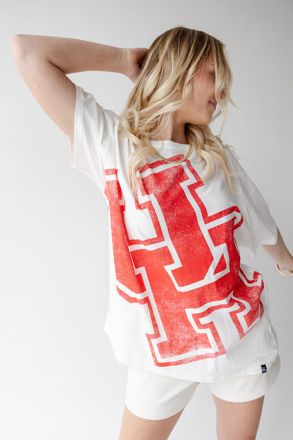 Houston Lawson Logo Oversized Tee