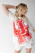 Houston Lawson Logo Oversized Tee