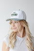 Miami Albon Checkered 5 Panel Canvas Baseball Hat