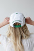 Miami Phipps Away Split Hat 5 Panel Canvas Baseball Hat