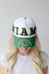 Miami Phipps Away Split Hat 5 Panel Canvas Baseball Hat
