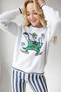 Notre Dame Mascot Chenille Comfort Crewneck