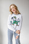 Notre Dame Mascot Chenille Comfort Crewneck