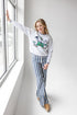 Notre Dame Mascot Chenille Comfort Crewneck