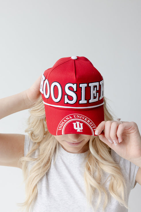 Indiana Phipps Split Hat 5 Panel Canvas Baseball Hat