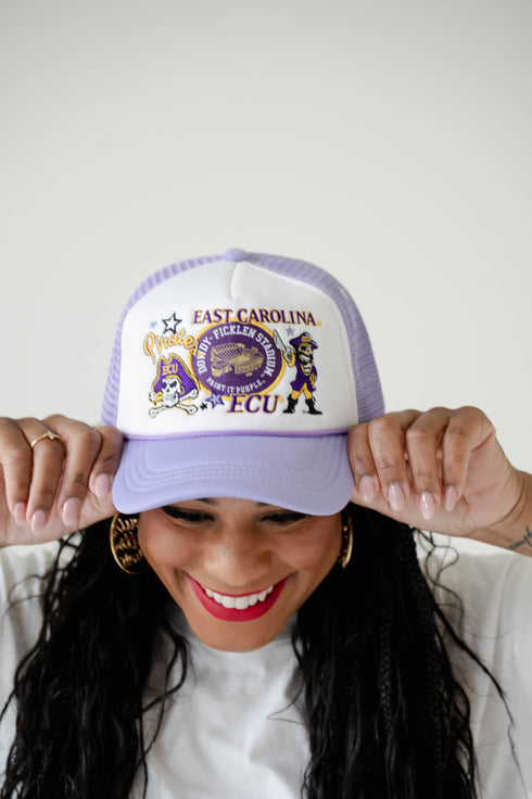 ECU Layer Patch Foam Trucker Hat