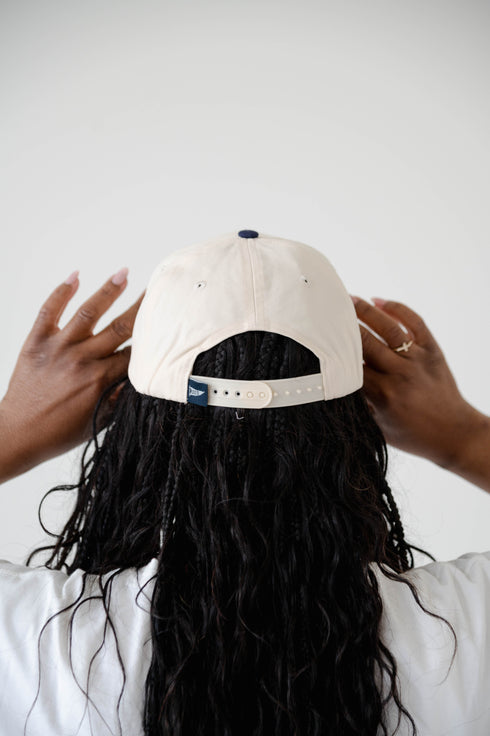 Michigan Gaines Swash 5 Panel Canvas Baseball Hat