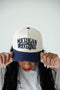 Michigan Gaines Swash 5 Panel Canvas Baseball Hat