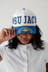 SD State Phipps Away Split Hat 5 Panel Canvas Baseball Hat