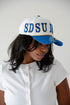 SD State Phipps Away Split Hat 5 Panel Canvas Baseball Hat