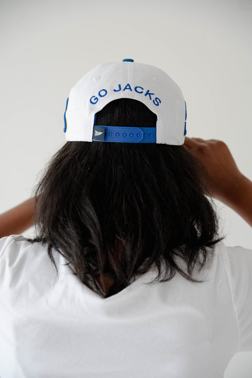 SD State Phipps Away Split Hat 5 Panel Canvas Baseball Hat
