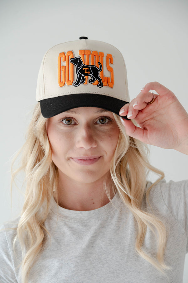 Tennessee Mascot Patch 5 Panel Canvas Baseball Hat