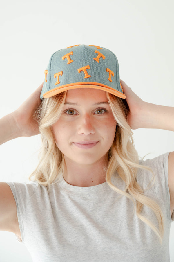 Tennessee Ritter Denim Hat Denim Baseball Hat