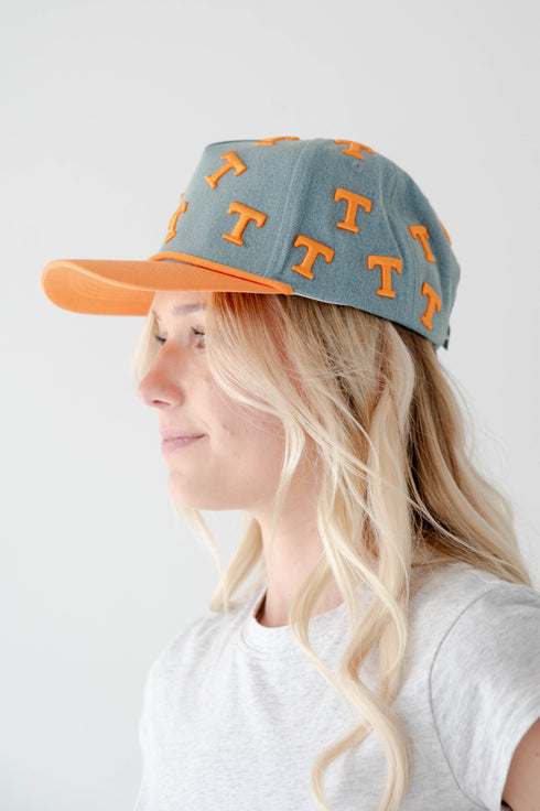 Tennessee Ritter Denim Hat Denim Baseball Hat