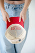 Wisconsin Gaines Swash 5 Panel Canvas Baseball Hat