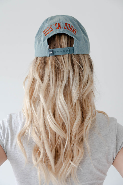 Texas Statement Denim Denim Baseball Hat