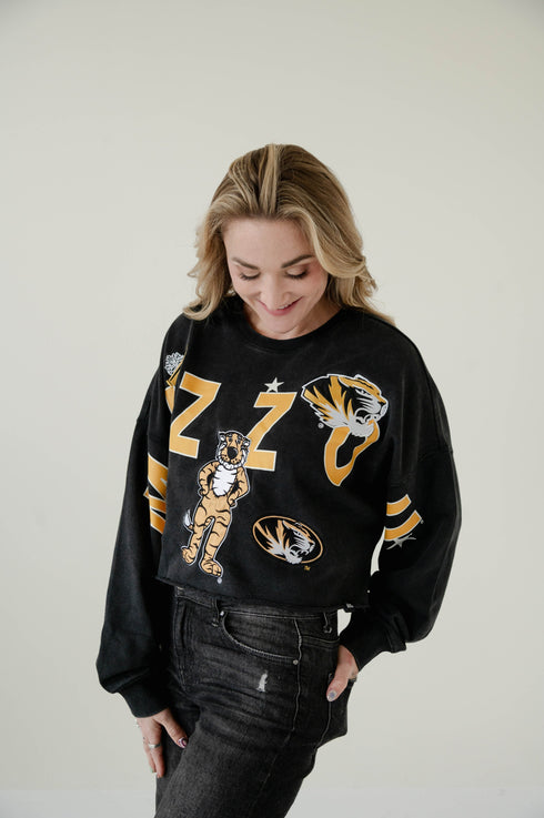 Missouri Patched Up Cropped Longsleeve