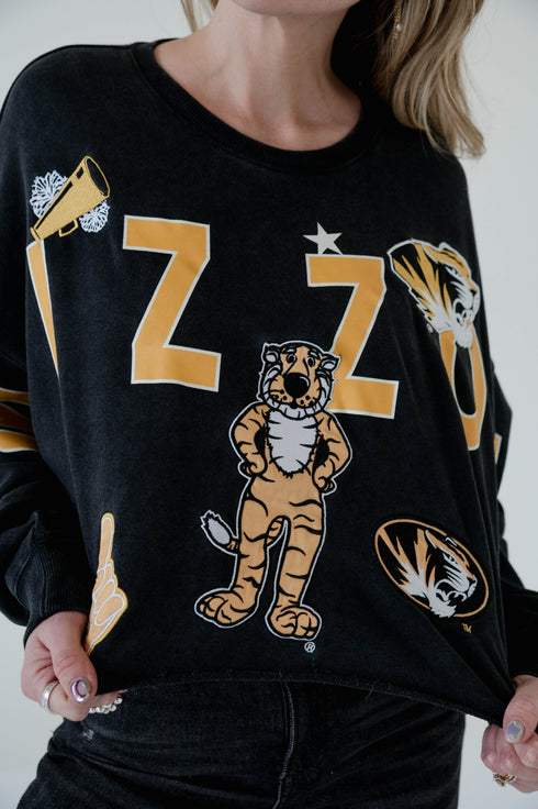 Missouri Patched Up Cropped Longsleeve