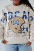 Montana State Homefield Lantern Sleeve Crew