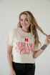Nebraska Social Club Heavyweight Crop Tee