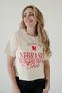 Nebraska Social Club Heavyweight Crop Tee