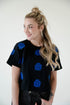 SD State Ritter Multi Color Heavyweight Crop Tee