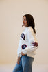 Arizona All Over Scatter Oversized Funnel Neck