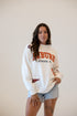 Auburn All Over Scatter Oversized Funnel Neck
