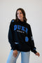 Duke All Over Scatter Oversized Funnel Neck