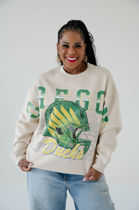 Oregon Homefield Lantern Sleeve Crew