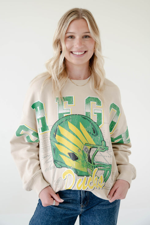Oregon Homefield Lantern Sleeve Crew