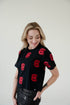 South Carolina Ritter Multi Color Heavyweight Crop Tee