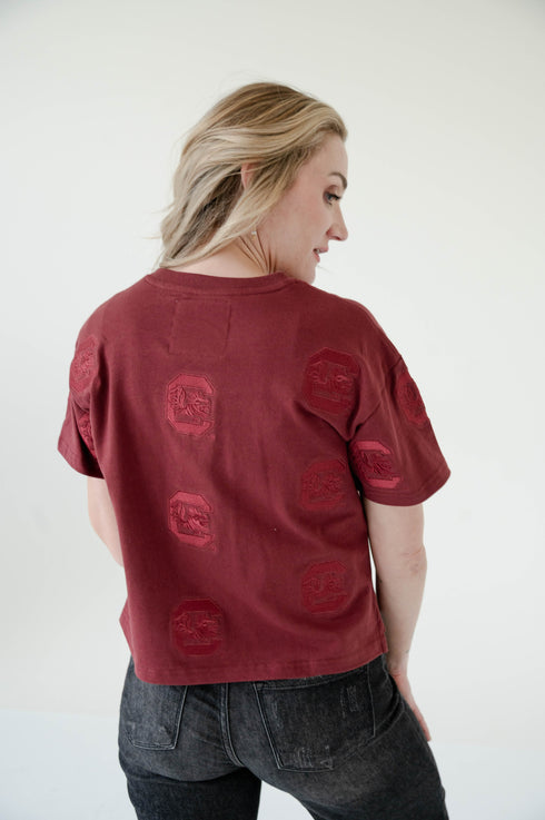South Carolina Ritter Repeat Heavyweight Crop Tee