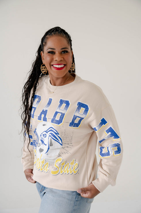 SD State Homefield Lantern Sleeve Crew