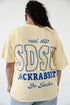 SD State Billboard Embroidery OS Band Tee