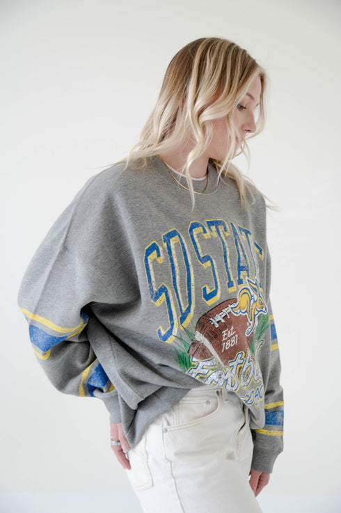 SD State Langford Multimedia OS Fleece Crew