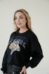 SD State Starlite Sequin Cropped Longsleeve