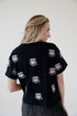Georgia Ritter Multi Color Heavyweight Crop Tee