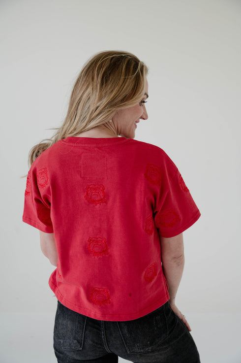 Georgia Ritter Repeat Heavyweight Crop Tee